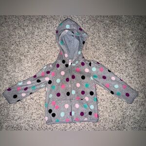 Garanimals 2T Polkadot Hooded Jacket